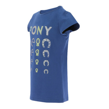 T-shirt Equithème Lise Azul-marinho T-shirt Equithème Lise Azul-marinho