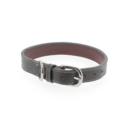 Coleira para cão Pénélope Pearl Havana / rosa Castanho Coleira para cão Pénélope Pearl Havana / rosa Castanho