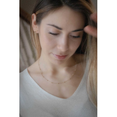 Colar Penélope Eugénie Dourado Ouro Colar Penélope Eugénie Dourado Ouro