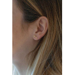 Brincos Pénélope Milly Dourado Ouro