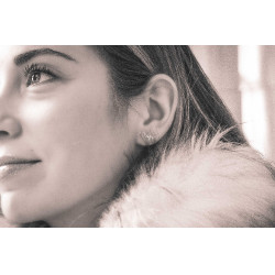 Brincos Pénélope Milly Dourado Ouro