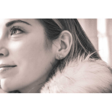 Brincos Pénélope Milly Dourado Ouro