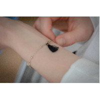 Pulseira Pénélope Eugénie dourada Dourado Ouro