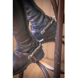 Cobre esporas Pénélope Spurs Preto