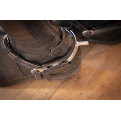 Cobre esporas Pénélope Spurs Preto