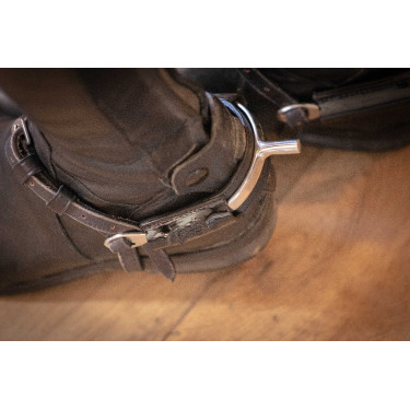 Cobre esporas Pénélope Spurs Preto