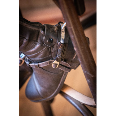 Cobre esporas Pénélope Spurs Preto