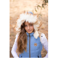 Colete acolchoado Pénélope Roger sem mangas Azul ártico