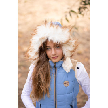 Colete acolchoado Pénélope Roger sem mangas Azul ártico