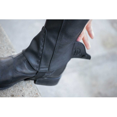 Mini chaps Pénélope Softy Preto