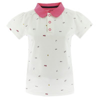Polo Equi-Kids Love Branco Polo Equi-Kids Love Branco