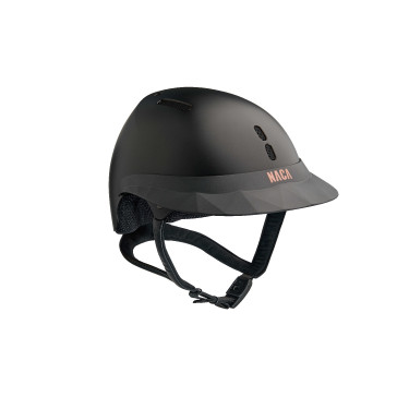 Capacete de equitação NACA Gravity S Preto ônix fosco