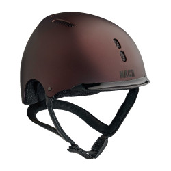Capacete de equitação NACA Gravity S Ameixa fosca Violeta