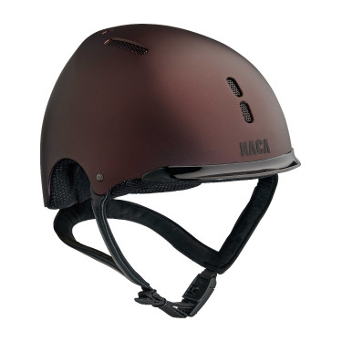 Capacete de equitação NACA Gravity S Ameixa fosca Violeta