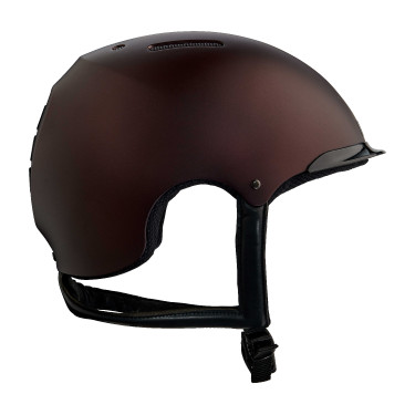 Capacete de equitação NACA Gravity S Ameixa fosca Violeta
