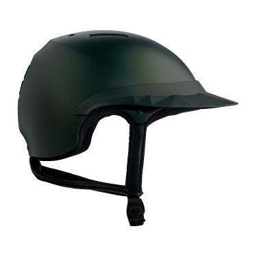 Capacete de equitação NACA Gravity S Verde fosco