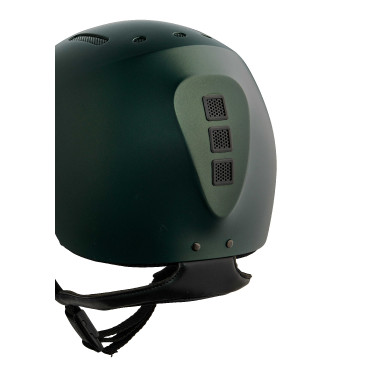 Capacete de equitação NACA Gravity S Verde fosco