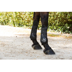 Guêtres protetoras de tendões e joelhos Lami-Cell V22 Preto