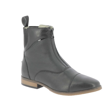 Botas Equithème Wavy com fecho éclair Preto