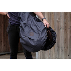 Capa de selim Equithème Premium Azul Capa de selim Equithème Premium Azul