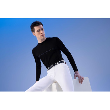 Camiseta Pro Series Canter de mangas compridas Preto