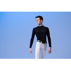 Camiseta Pro Series Canter de mangas compridas Preto