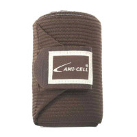 Bandagens de trabalho elásticas Lami-Cell Chocolate Castanho