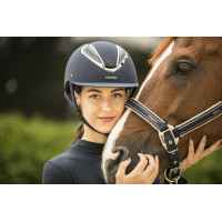 Cabeçada Lami-Cell Elegance Marinho / champanhe Azul