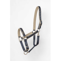 Cabeçada Lami-Cell Elegance Marinho / champanhe Azul