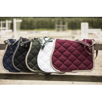 Cabeçada Lami-Cell Elegance Bordéus / champanhe Bord&amp;ocirc;