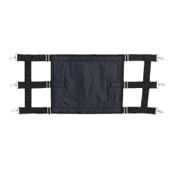 Fecho de box Equithème Soft Preto