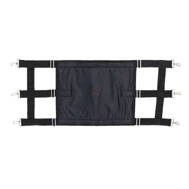 Fecho de box Equithème Soft Preto