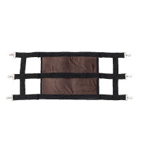 Fecho de box Equithème Soft Preto