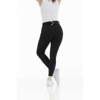 Calça Equithème Claudine com fundo de silicone Preto