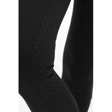 Calça Equithème Claudine com fundo de silicone Preto Calça Equithème Claudine com fundo de silicone Preto