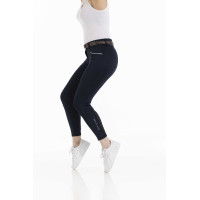 Calça Equithème Claudine com fundo de silicone Branco