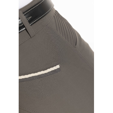 Calças Equithème Josephine  Cinzento-acastanhado Castanho