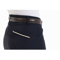 Calças Equithème Josephine Azul-marinho Calças Equithème Josephine Azul-marinho