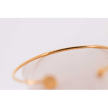 Pulseira Pénélope Jonc Dourada Ouro