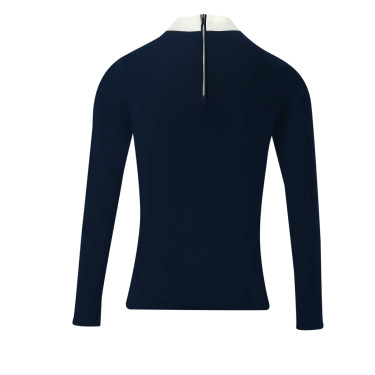 Polo Equithème Cabourg lange mouwen Azul-marinho