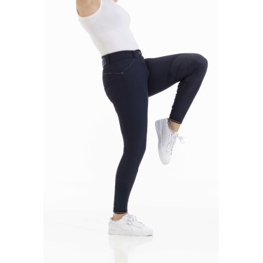 Calça Equithème Yolande reciclada Azul-marinho Calça Equithème Yolande reciclada Azul-marinho