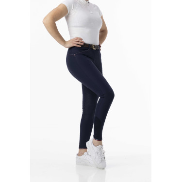 Calça Equithème Yolande reciclada Azul-marinho Calça Equithème Yolande reciclada Azul-marinho