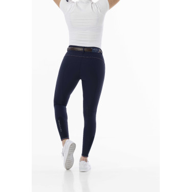 Calça Equithème Yolande reciclada Azul-marinho Calça Equithème Yolande reciclada Azul-marinho
