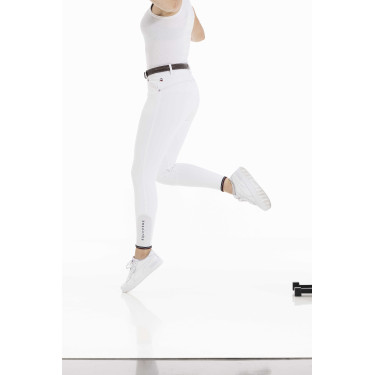 Calça Equithème Yolande reciclada Branco