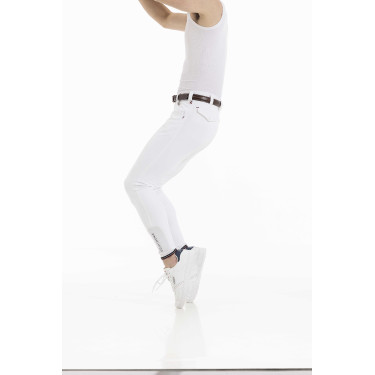 Calça Equithème Eliot Branco Calça Equithème Eliot Branco