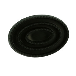 Curry oval de borracha oco Curry oval de borracha oco