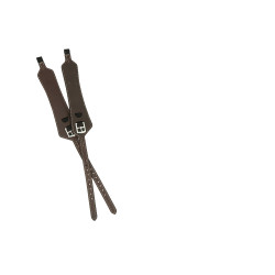 Estribos mono bandas Norton Confort Havana Castanho