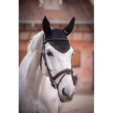 Touca para cavalos New Strass Pénélope Preto Touca para cavalos New Strass Pénélope Preto