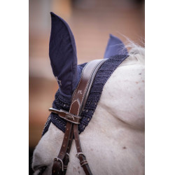 Touca para cavalos New Strass Pénélope Azul-marinho