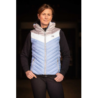 Casaco acolchoado Pénélope Camelia Azul ártico